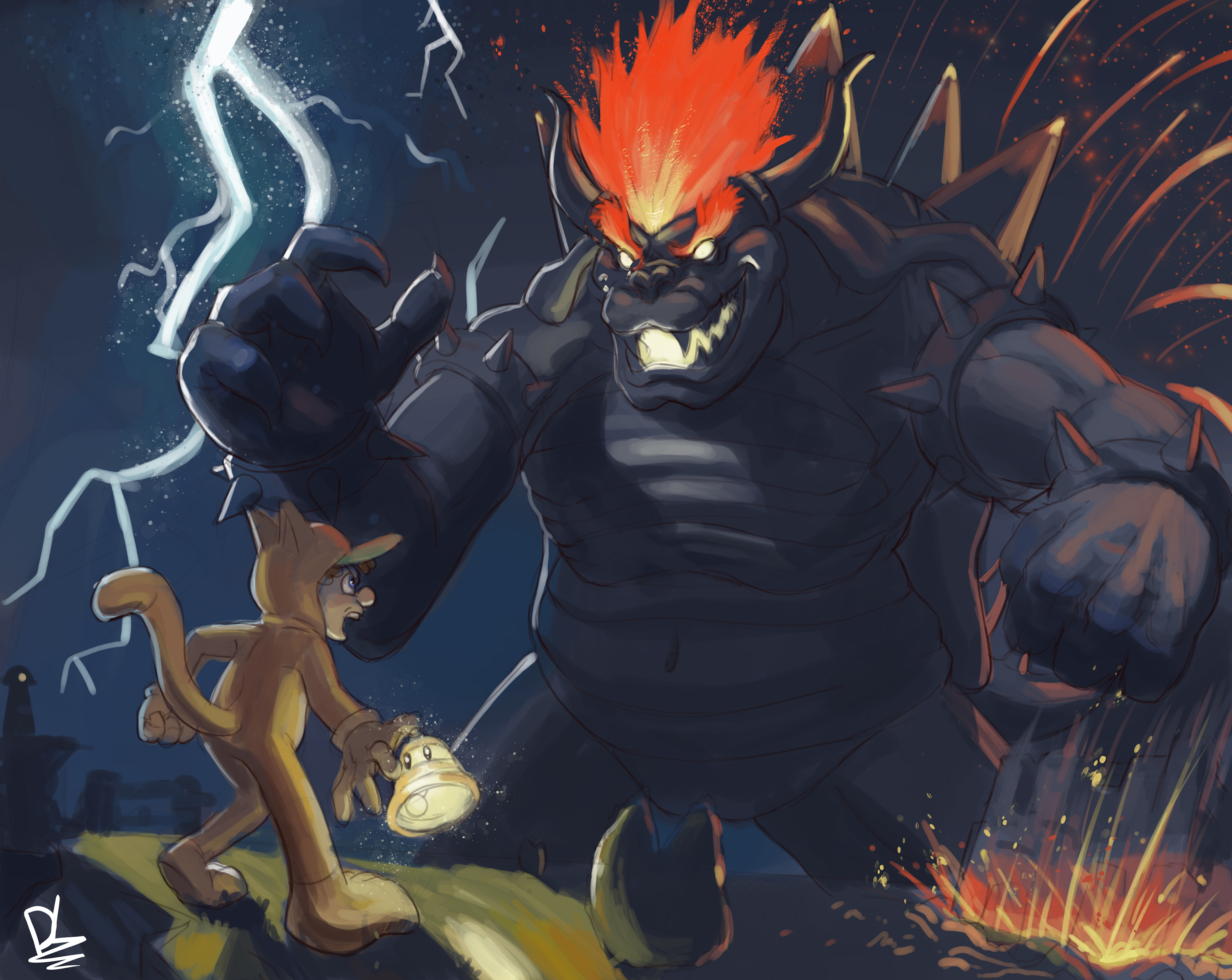 Bowser's Fury Finished